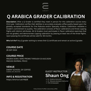 Q ARABICA COMBO TRAINING & EXAMINATION