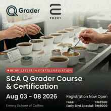 Load image into Gallery viewer, SCA Q GRADER COURSE AND CERTIFICATION
