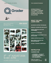 Load image into Gallery viewer, SCA Q GRADER COURSE AND CERTIFICATION
