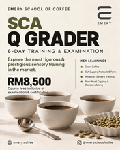 Load image into Gallery viewer, SCA Q GRADER COURSE AND CERTIFICATION

